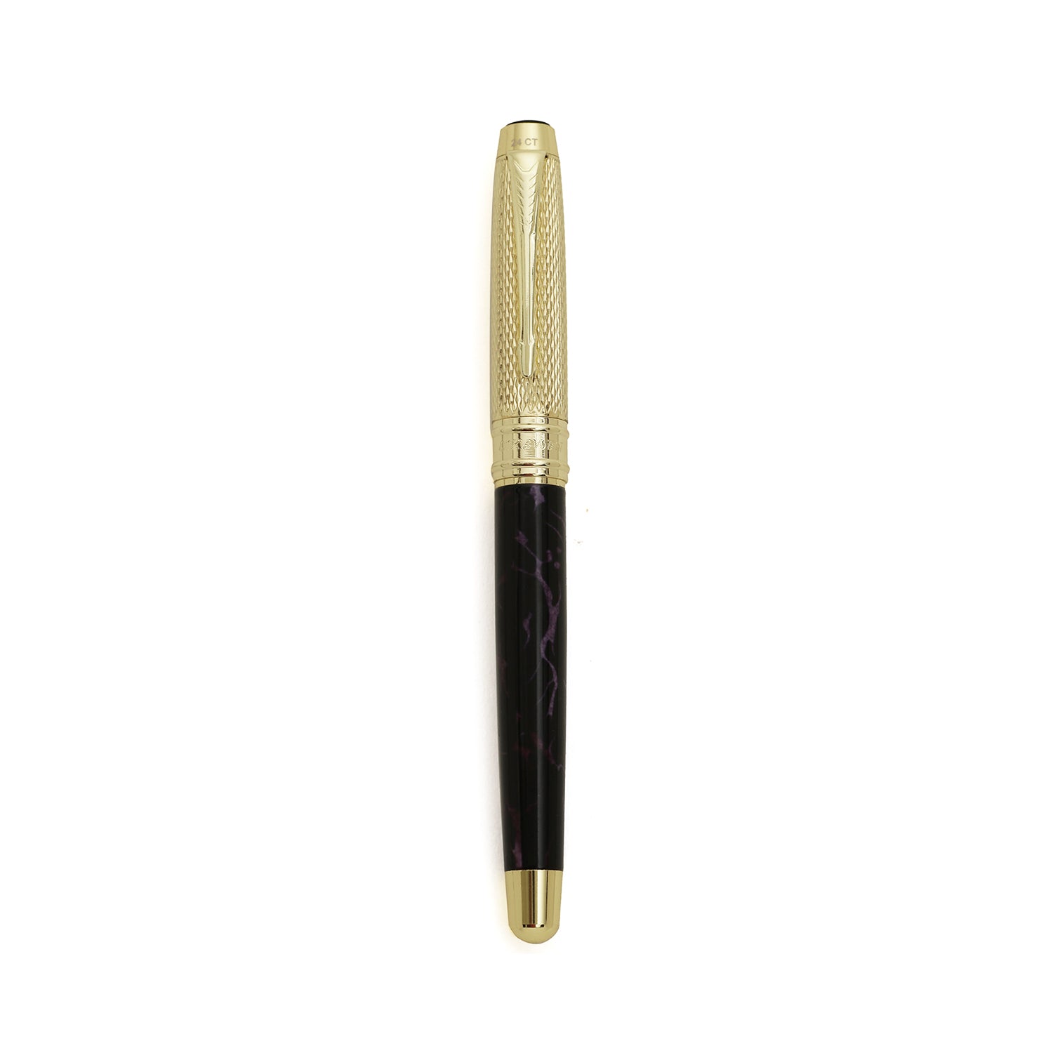 Hayman Dikawen 24 ct Gold Plated Fountain Pen With Gift Box (P-112) - Hayman Pen 