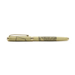 Hayman 24 ct Gold Plated Shri Balaji Hanuman Engraved Roller Ball Pen with Box (P-127) - Hayman Pen 