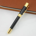 Hayman 24 CT Gold Plated Roller Ball Pen With Box (P-137) - Hayman Pen 