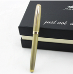 Hayman Jinhao 24 CT Gold Plated Designer Fountain Pen With Box (P-140) - Hayman Pen 