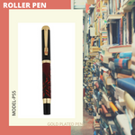 Hayman 24 CT Gold Plated Roller Pen With Box (P-55) - Hayman Pen 