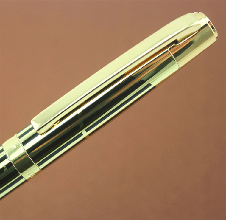Hayman 24 CT Gold Plated Roller Ball Pen With Box (P-48)