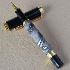 Hayman Dikawen 24 CT Gold Plated Roller Pen With Box (P-56) - Hayman Pen 