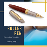 Hayman Picasso Parri 24 CT Mini Gold Plated Roller Ball Pen With Box (P-89) - Hayman Pen 