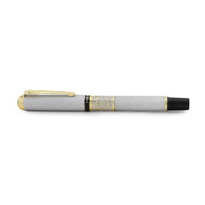 Hayman Dikawen 24 CT Gold Plated Fountain Pen With Box (P-91) - Hayman Pen 