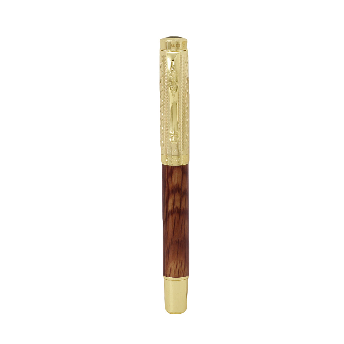 Hayman Dikawen Gold Plated Fountain Pen With Box (P-93) - Hayman Pen 