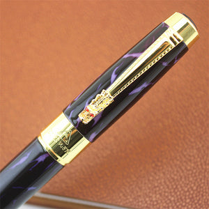 Hayman 24 CT Gold Plated Roller Pen With Box (P-146) - Hayman Pen 